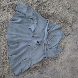 2 For $25. Trixxi Light Blue Ruffle Dress